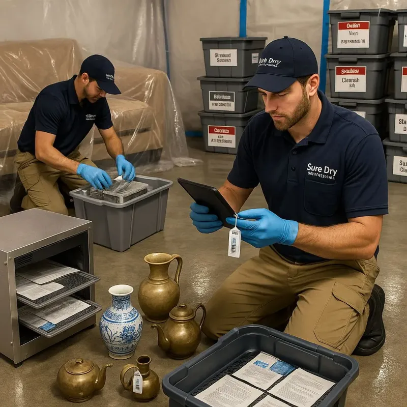 Content Protection and Restoration process in Potter Lake, WI